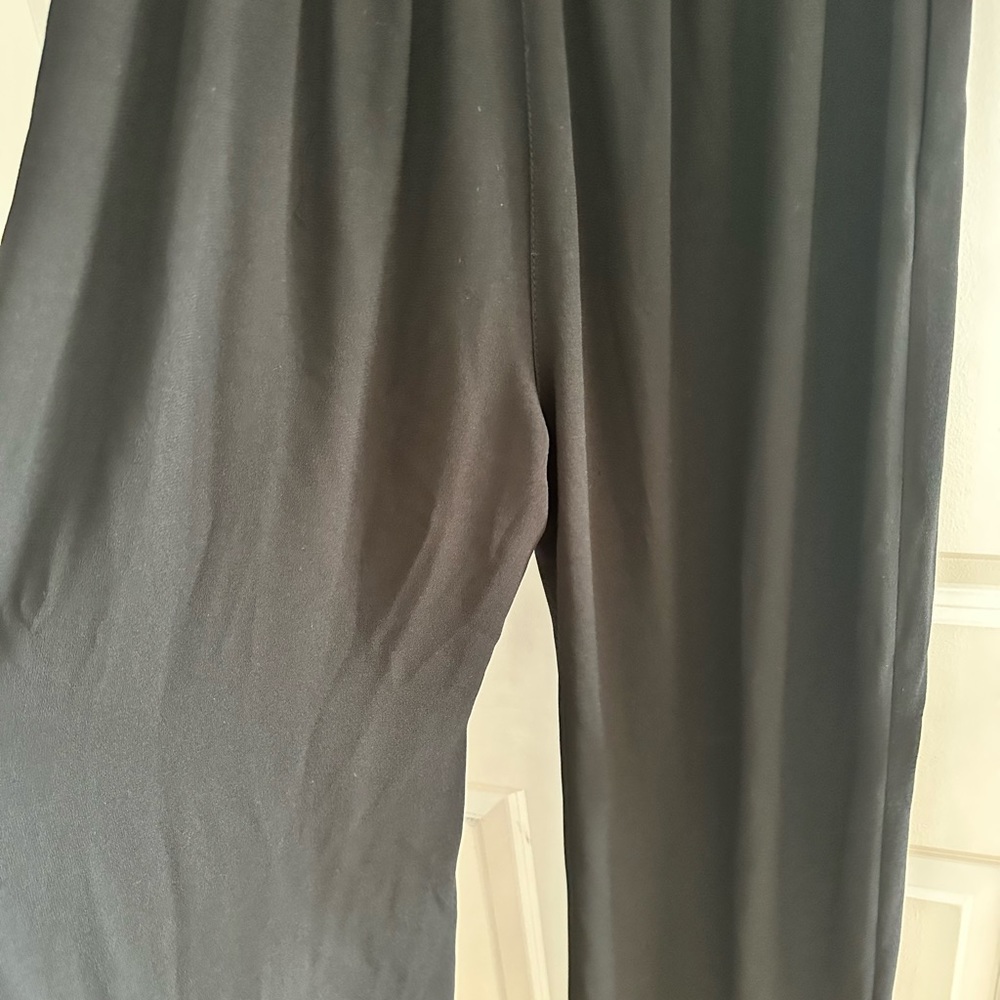 ZARA BLACK JUMPSUIT WITH ZIPPER - Picture 3 of 5